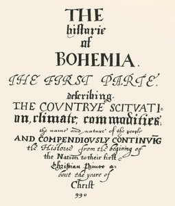 La Historia de Bohemia, 1619-1620 de Unbekannt