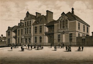 El hospital, c. 1880