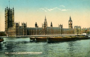Las Casas del Parlamento, Londres, 1925 de Unbekannt