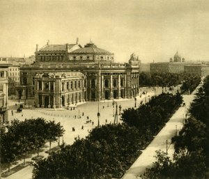 El Teatro de la Corte Imperial, Viena, Austria, c1935