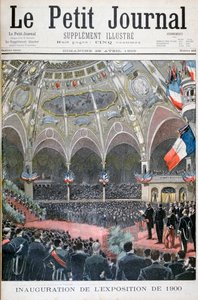 La inauguración de la Exposición Universal de 1900