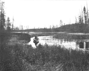 La entrada, Thunder Lake, Wisconsin, EE.UU., c1900 de Unbekannt