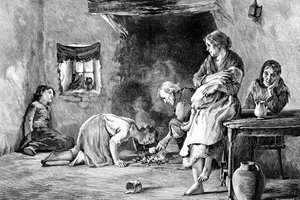 La Hambruna Irlandesa, 1845-1849, 1900