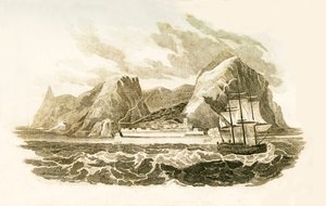 La isla de Santa Helena, 1816