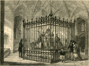 La sala de joyas en la Torre, c. 1872