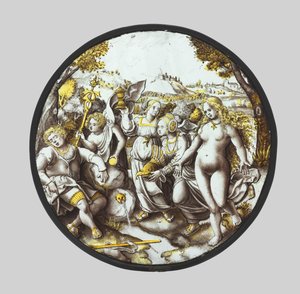 El juicio de Paris, c. 1510-1520 de Unbekannt