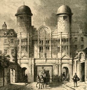 La Puerta de King Street, Whitehall, 1881 de Unbekannt