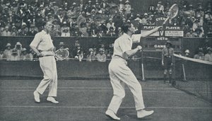 El rey como jugador de tenis, 1926, 1937