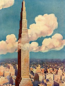 El Rey de los Rascacielos - Torre Larkin, c1930 de Unbekannt