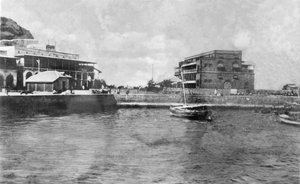 El muelle de desembarque. Adén, c. 1918-c. 1939 de Unbekannt