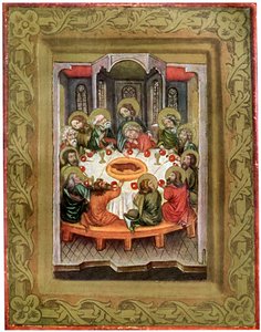 La última cena, después de 1420, 1955 de Unbekannt