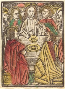 La Última Cena, c. 1480 de Unbekannt