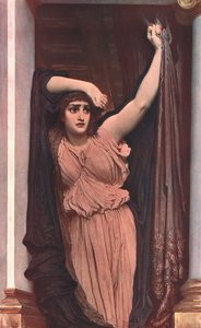 La última vigilia de Hero, 1887, c1902 de Unbekannt