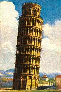 La Torre Inclinada de Pisa, c1928 de Unbekannt