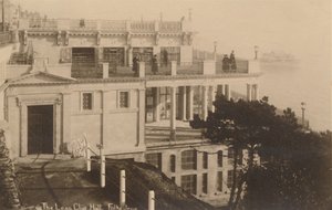 El Salón del Acantilado Leas, Folkestone, finales del siglo XIX-principios del siglo XX de Unbekannt