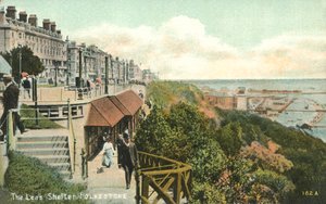 El refugio de Leas, Folkestone, 1900s de Unbekannt