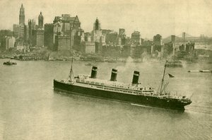 El Leviatán en Nueva York, c1930 de Unbekannt