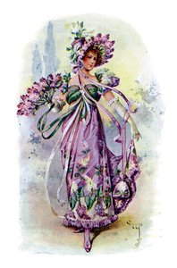 La lila, 1899 de Unbekannt