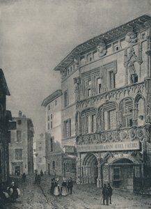 El alojamiento de Bonaparte en Valence, 1896 de Unbekannt