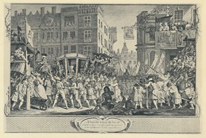El desfile del alcalde. De la serie Industria y Ociosidad, 1747