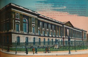 La Columnata del Palacio del Louvre, París, c. 1920 de Unbekannt