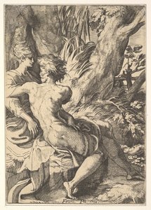 Los amantes, siglo XVII de Unbekannt