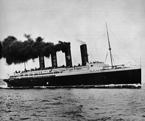 El Lusitania a toda velocidad, 1915 de Unbekannt