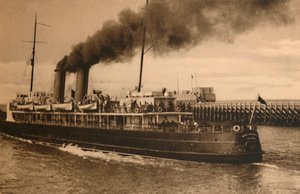 El Vapor de Correo Stad Antwerpen, c1928 de Unbekannt