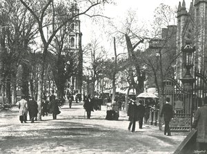 El Mall, Boston, EE. UU., 1895 de Unbekannt
