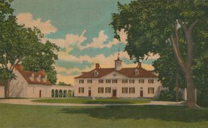 La mansión y el patio, 1946 de Unbekannt