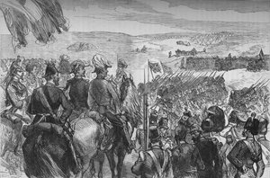 El desfile, c1880 de Unbekannt