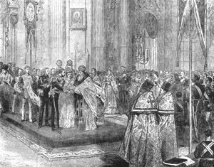 El matrimonio del Duque de Edimburgo con la Gran Duquesa María Alexandrovna...1874, 1901