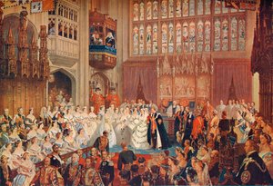 El matrimonio del Príncipe de Gales, 1863 1906 de Unbekannt