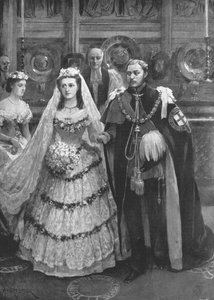 El matrimonio del Príncipe de Gales con la Princesa Alexandra de Dinamarca..., Windsor, 1863