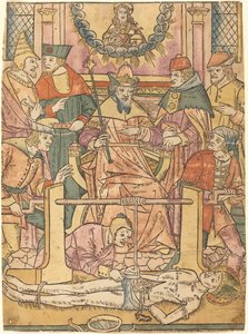 El martirio de San Erasmo, 1480-1490