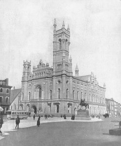 El Templo Masónico, Filadelfia, EE.UU., c1900 de Unbekannt