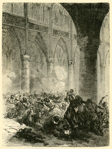 La masacre de Beziers, 1209, 1890 de Unbekannt