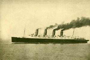 El Mauretania Cunard Line, 30,696 toneladas, c1930 de Unbekannt