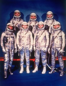 Los astronautas del Mercury Seven, 1959 de Unbekannt