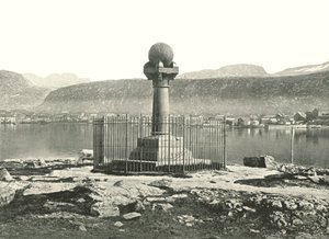 La Columna del Meridiano, Hammerfest, Noruega, 1895