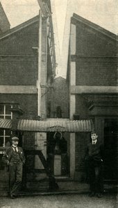 El meridiano de Greenwich, desde el cual se hacen todas las mediciones de tiempo, 1901 de Unbekannt