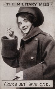 La señorita militar - Ven y ten uno., c1914 de Unbekannt