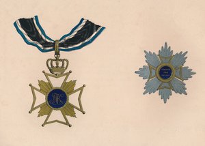 La Orden Militar de Max Joseph, siglo XIX de Unbekannt