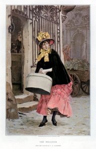 La sombrerera, 1890 de Unbekannt