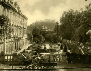 El Palacio y jardines de Mirabell, Salzburgo, Austria de Unbekannt