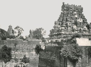 El Foso y el Fuerte, Tanjore, India, 1895 de Unbekannt
