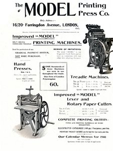 La Compañía de la Prensa Modelo, 1910 de Unbekannt