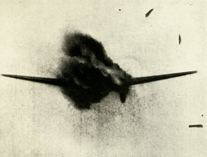 El momento de la victoria: Un Heinkel III a punto de caer, 1939-1940, 1941 de Unbekannt
