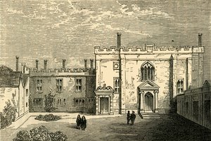 El Monasterio de San Juan de Jerusalén, Clerkenwell - La Capilla desde el Sur de Unbekannt