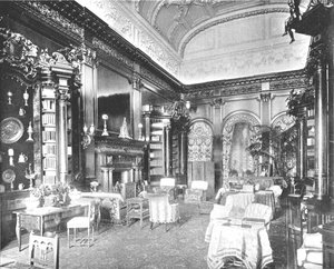 La sala de la mañana en la mansión Tring Park, Hertfordshire de Unbekannt